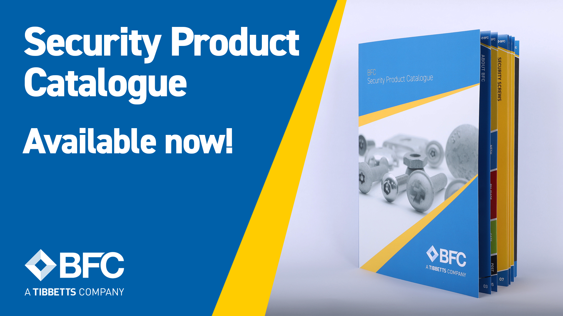BFC Security Product Catalogue - Available Now!