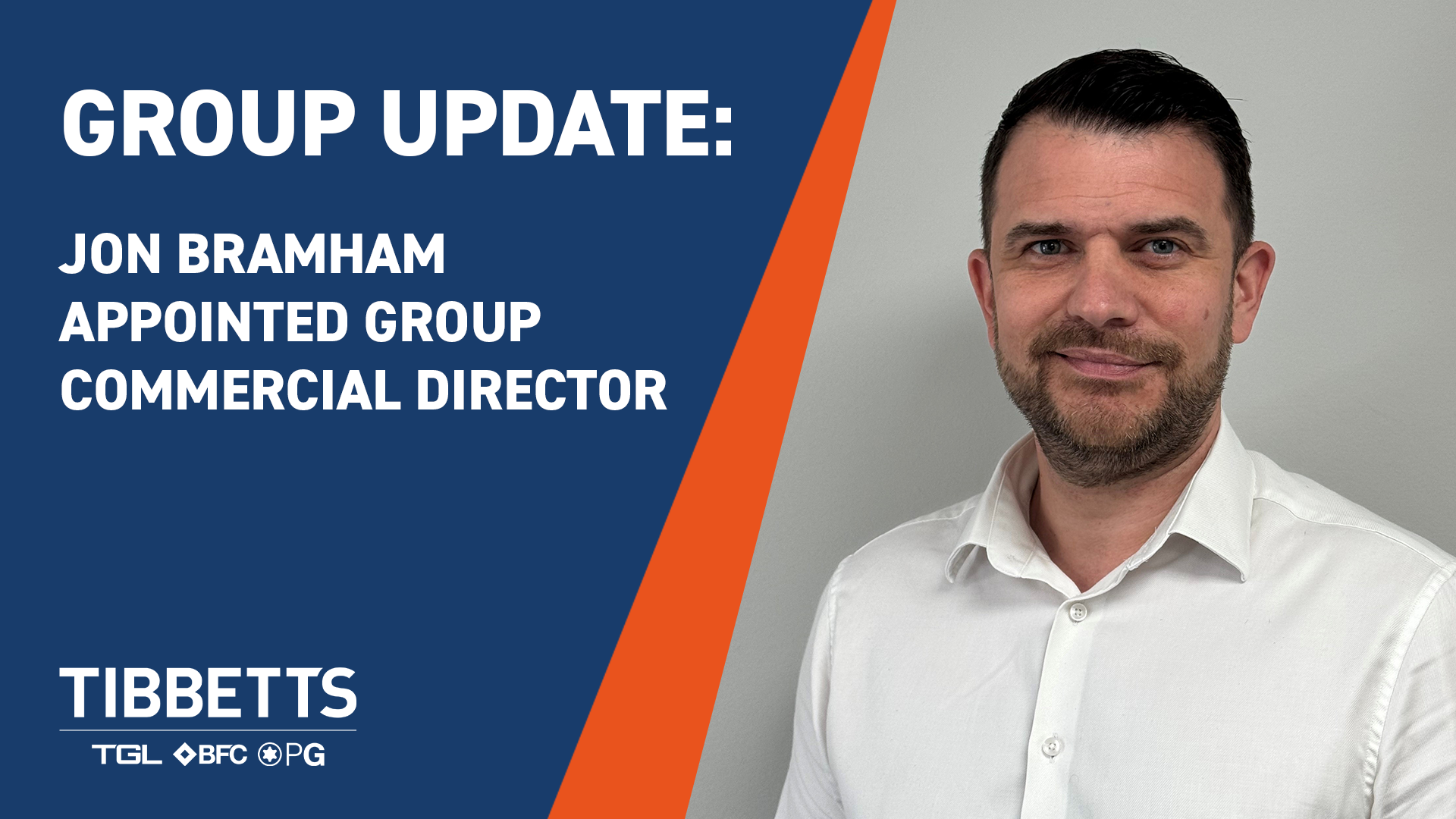 Jon Bramham appointed Group Commercial Director at The Tibbetts Group